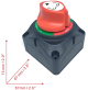Battery Selector Switch 275Amp - 50V DC - BEP701 - ELESL